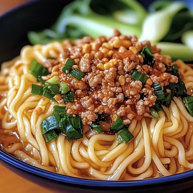 Addictive Dan Dan Noodles