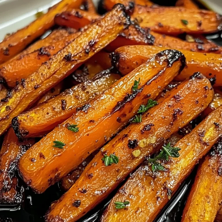 Balsamic Glazed Roasted Carrots Sweet, Savory, And