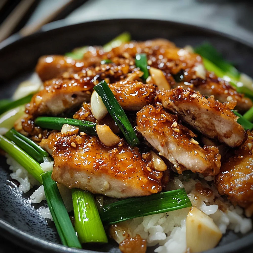 Chinese Garlic Chicken