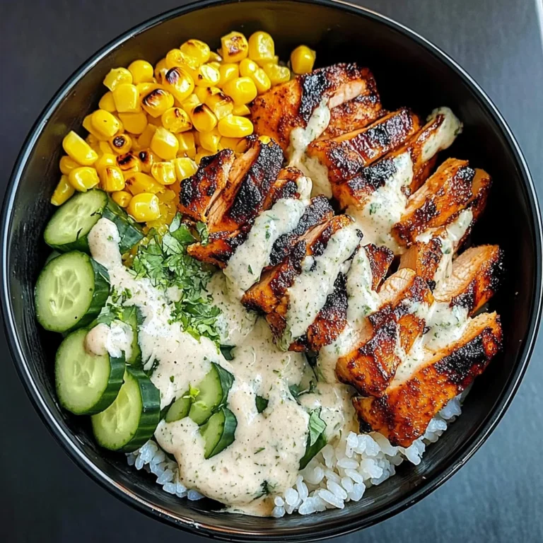 Chipotle Chicken Bowl With Corn