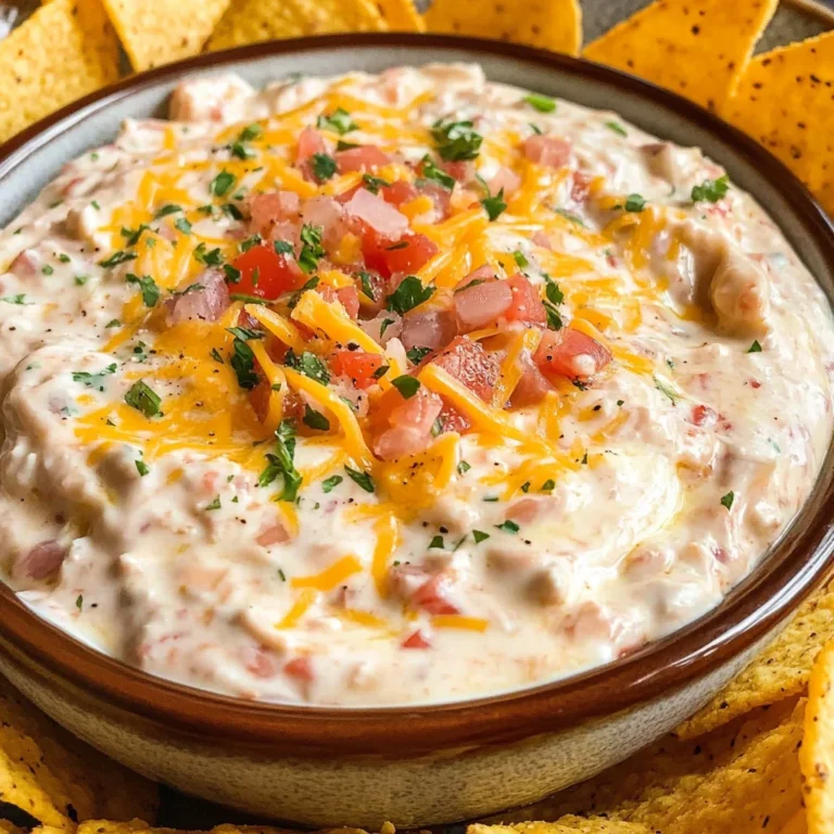 Creamy High-Protein Pool Dip (Boat Dip)