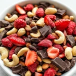 Dark Chocolate Trail Mix Recipe {Heart Healthy}