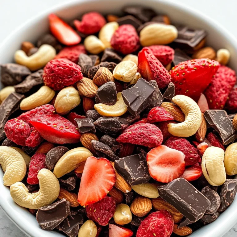 Dark Chocolate Trail Mix Recipe {Heart Healthy}