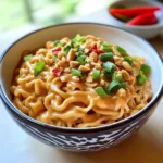 Easy Peanut Butter Ramen Noodles Recipe