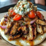 Greek Chicken Gyros With Lemon-herb Marinade