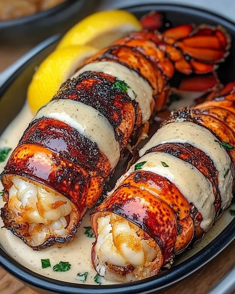 Honey Garlic Butter Lobster Tails
