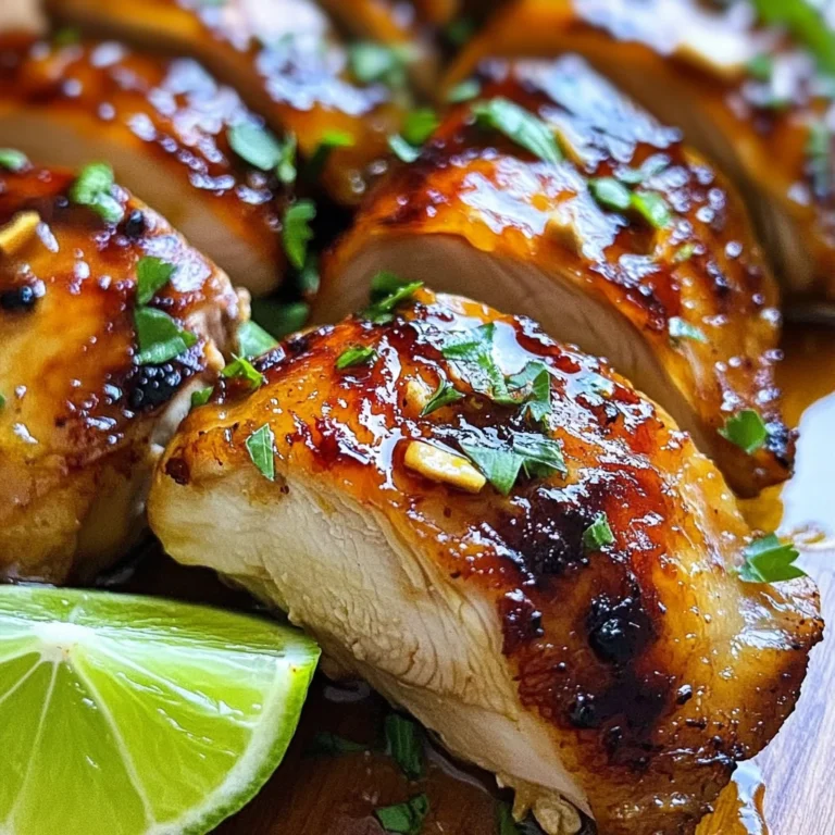 Honey Lime Chicken