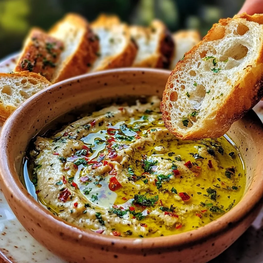Irresistible Olive Oil Bread Dip