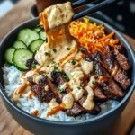 Korean Bbq Beef Bowls With Spicy Mayo & Scrambled Eggs