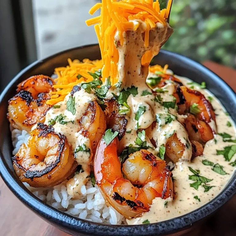 Tropical Shrimp Rice Bowl With Coconut Lime Sauce