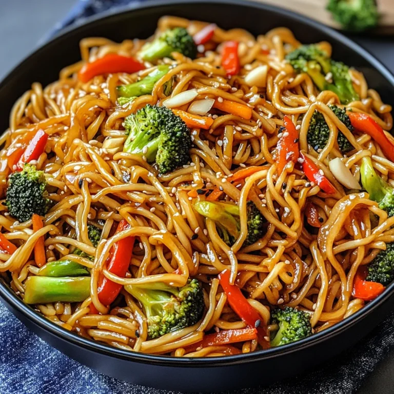 Veggie Lo Mein (Under 30 Minutes)