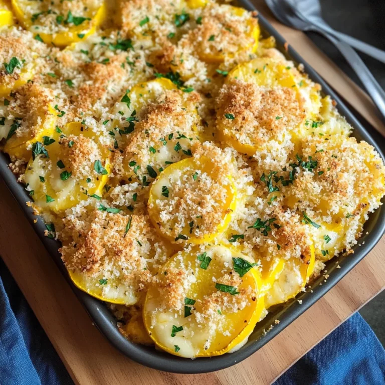 Yellow Squash Casserole