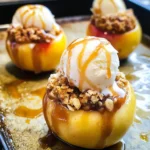 Apple Crisp Stuffed Baked Apples