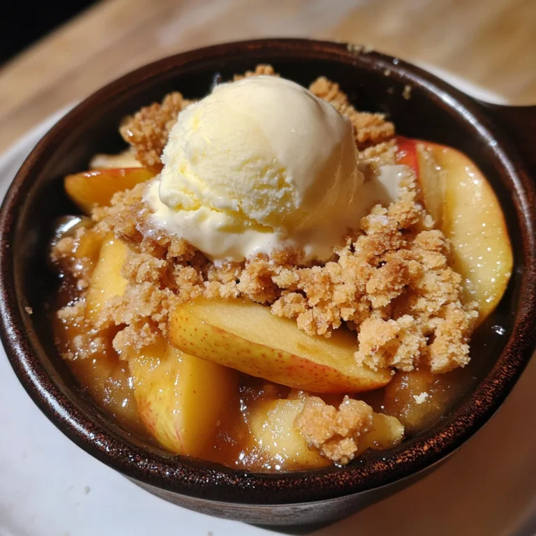 Apple Crumble (Single Serving)