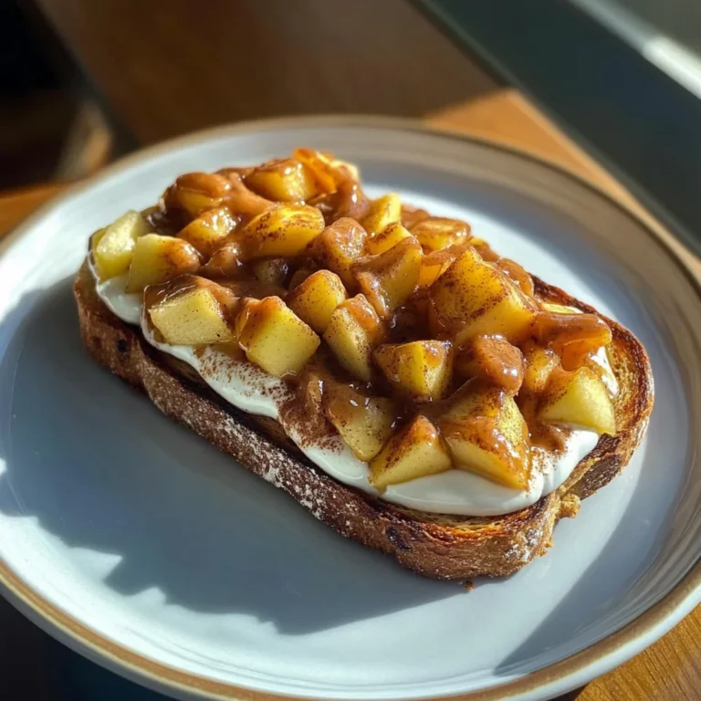 Apple Pie Toast