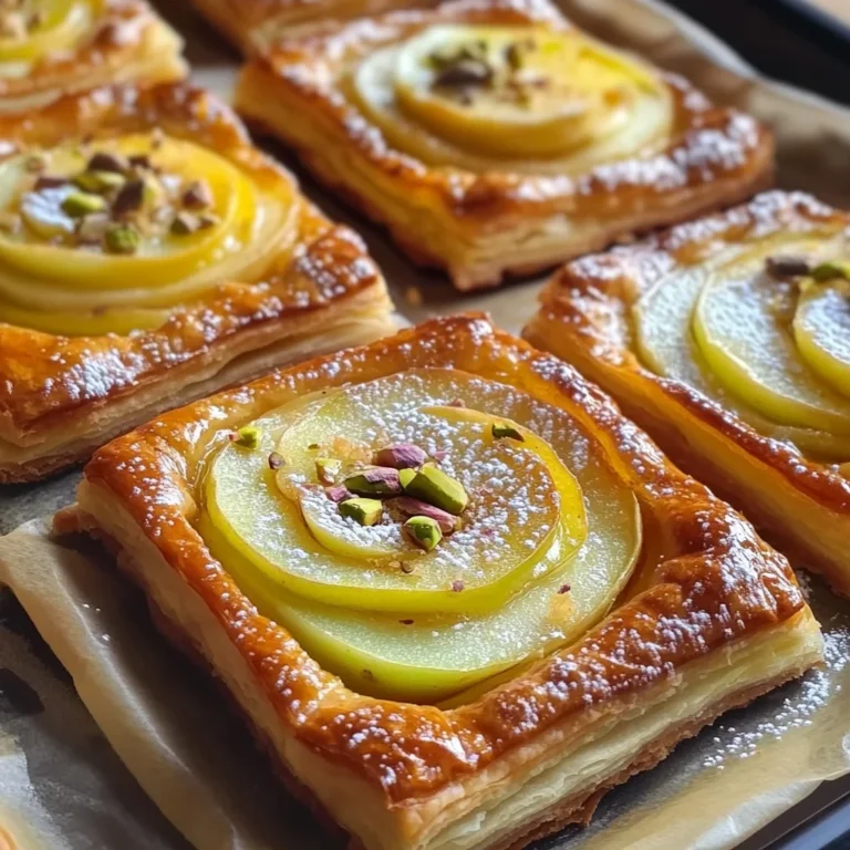 Apple Puff Pastry Dessert