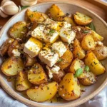Baked Feta Potatoes