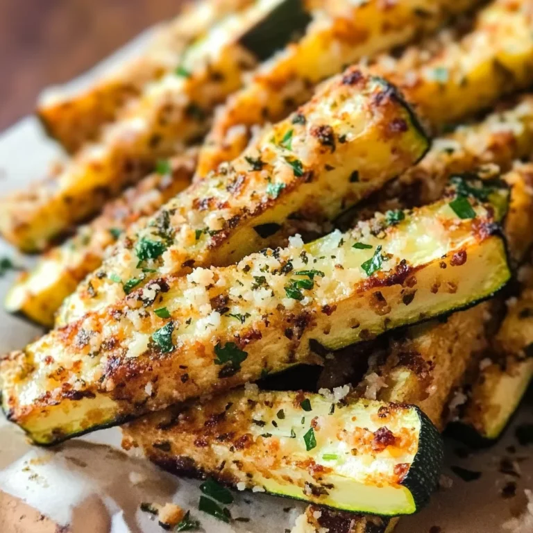 Baked Parmesan Zucchini Fries