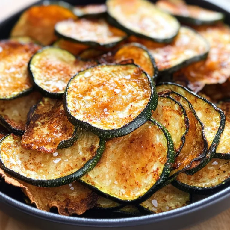 Baked Zucchini Chips Recipe