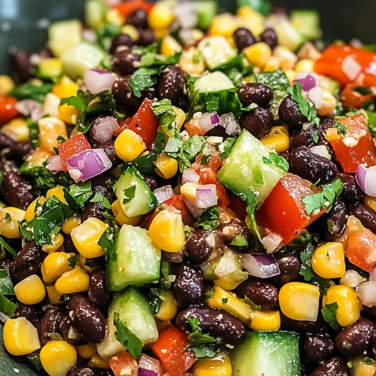 Black Bean Corn Salad Recipe