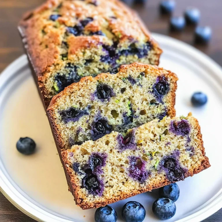 Blueberry Zucchini Bread