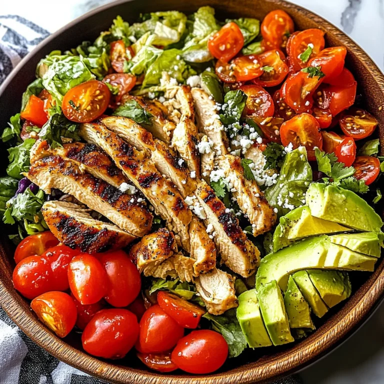Chicken Fajita Salad