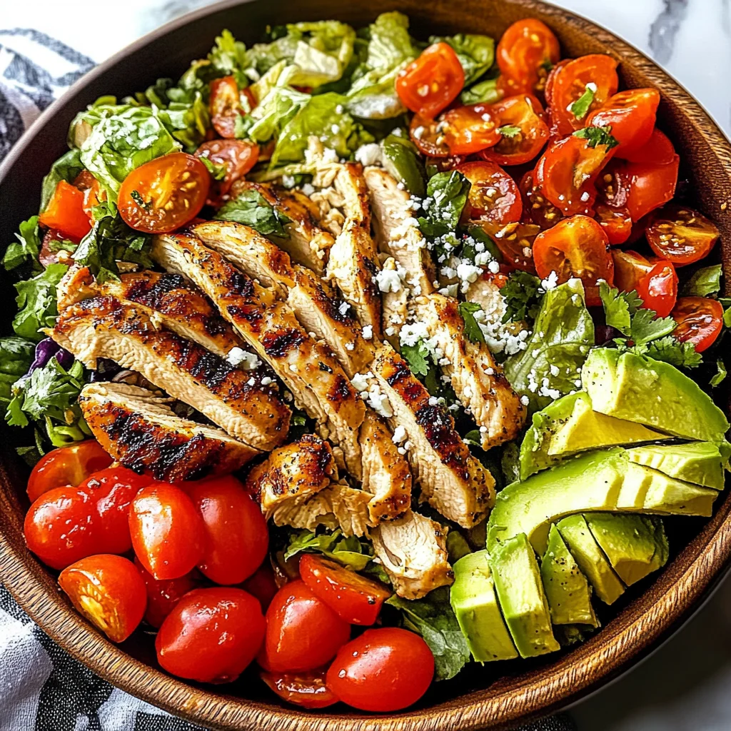 Chicken Fajita Salad