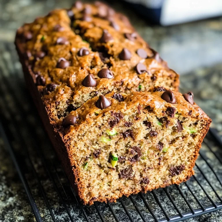 Chocolate Chip Zucchini Bread