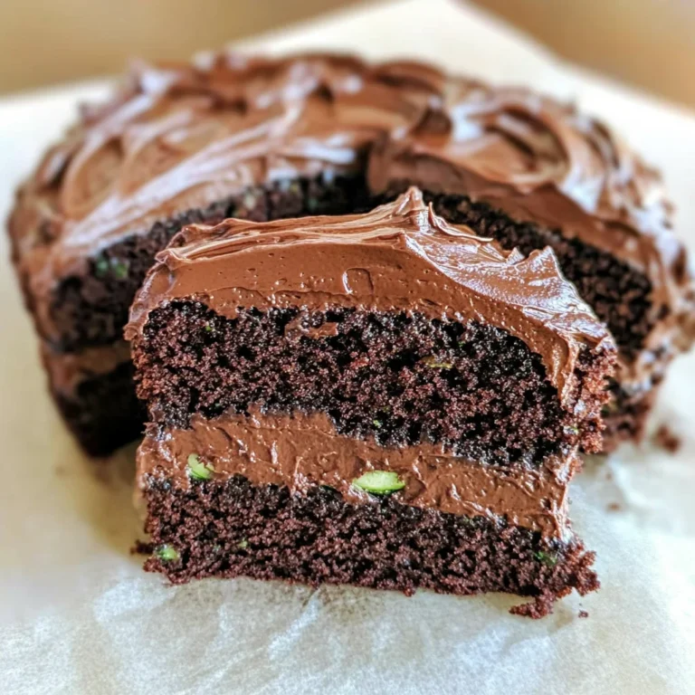 Chocolate Lover's Zucchini Cake
