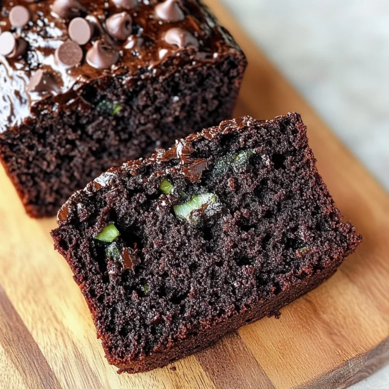 Chocolate Zucchini Bread