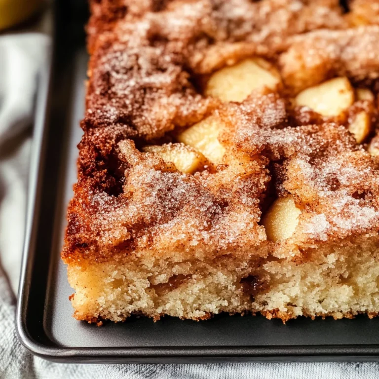 Cinnamon Apple Cake