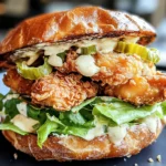 Crispy Chicken Caesar Sandwich