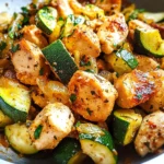 Easy Baked Chicken and Zucchini Recipe