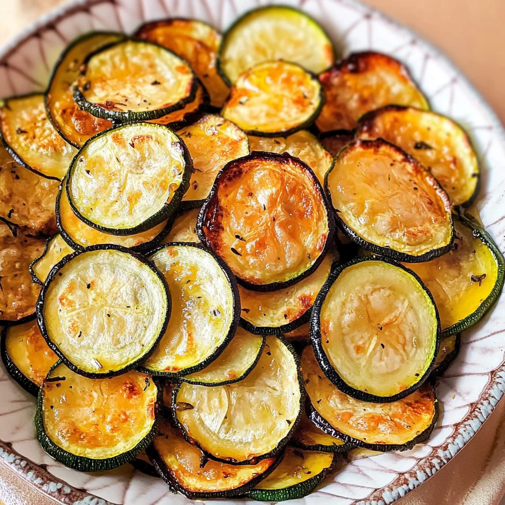 Easy Oven-Baked Zucchini Chips