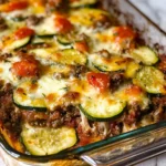 Ground Beef Zucchini Casserole