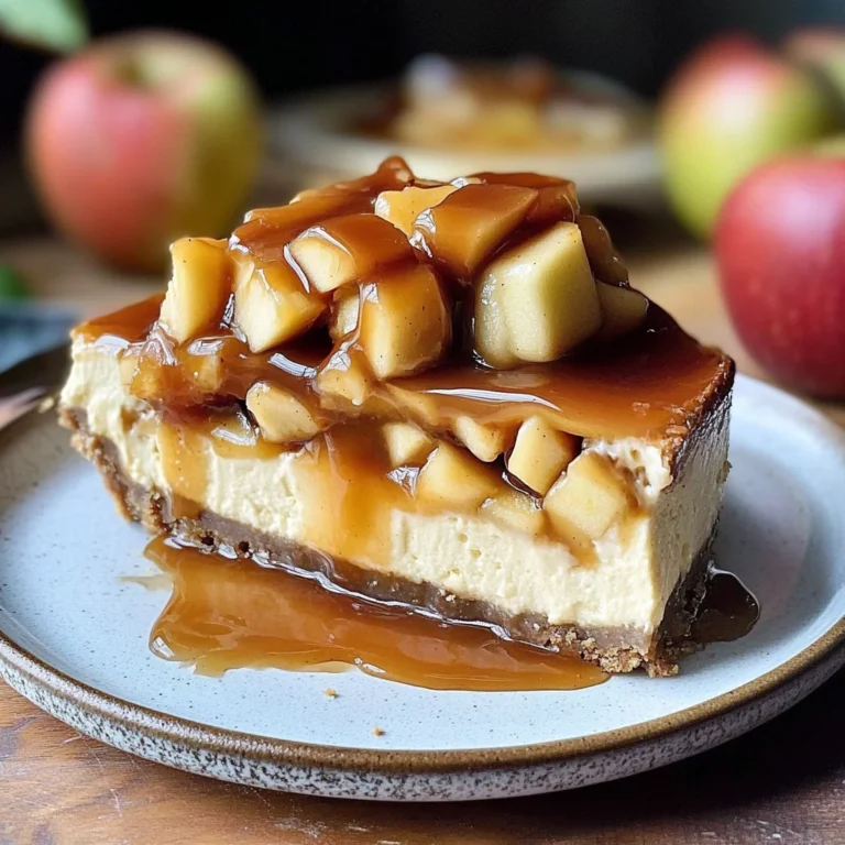 Karamell-Apfel-Käsekuchen