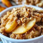 Mini Apple Walnut Crumble