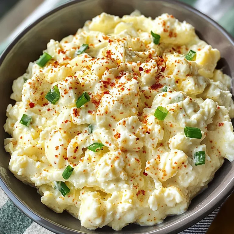 Simple Cottage Cheese Egg Salad