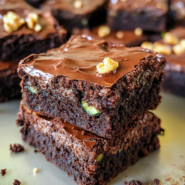 Zucchini Brownies
