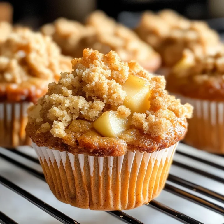 Apple Crumble Muffins