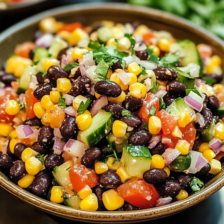 Black Bean Corn Salad Recipe