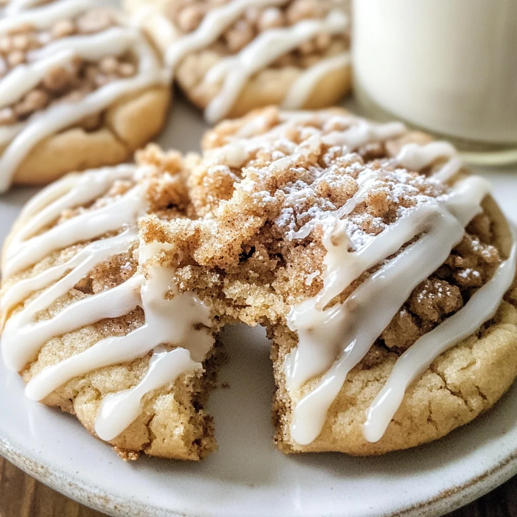 Coffee Cake Cookies