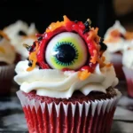 Halloween Augapfel Cupcakes