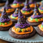 Halloween Witch Hat Cookies