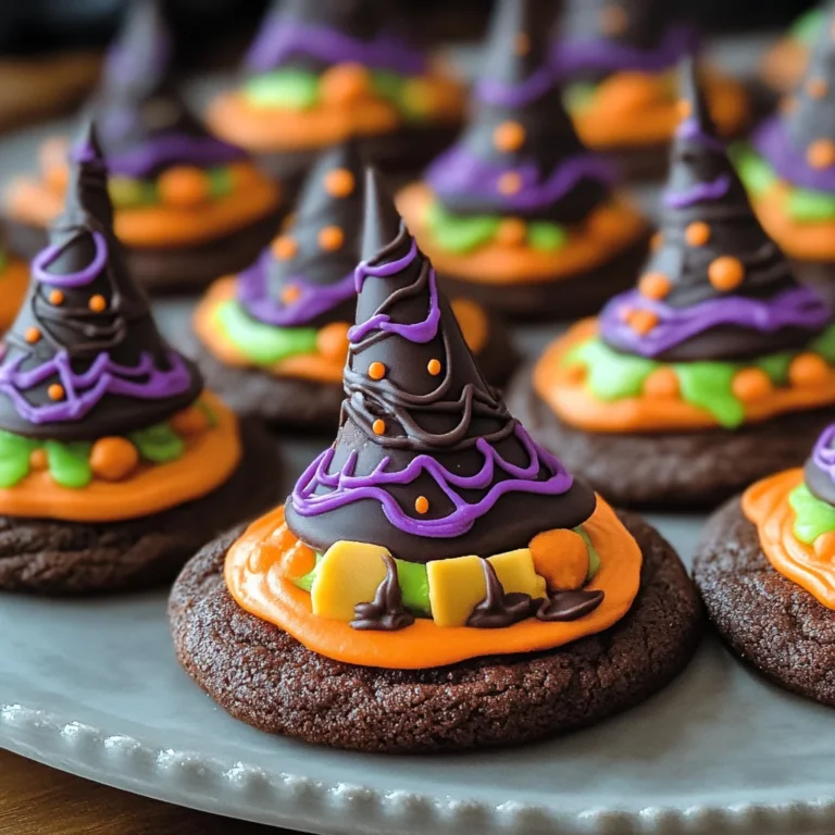 Halloween Witch Hat Cookies