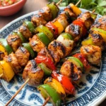 Mexican Barbecue Chicken Skewers