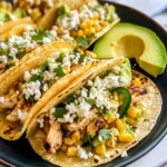 Mexican Street Corn Chicken Tacos