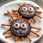 Oreo Spider Halloween Cookies