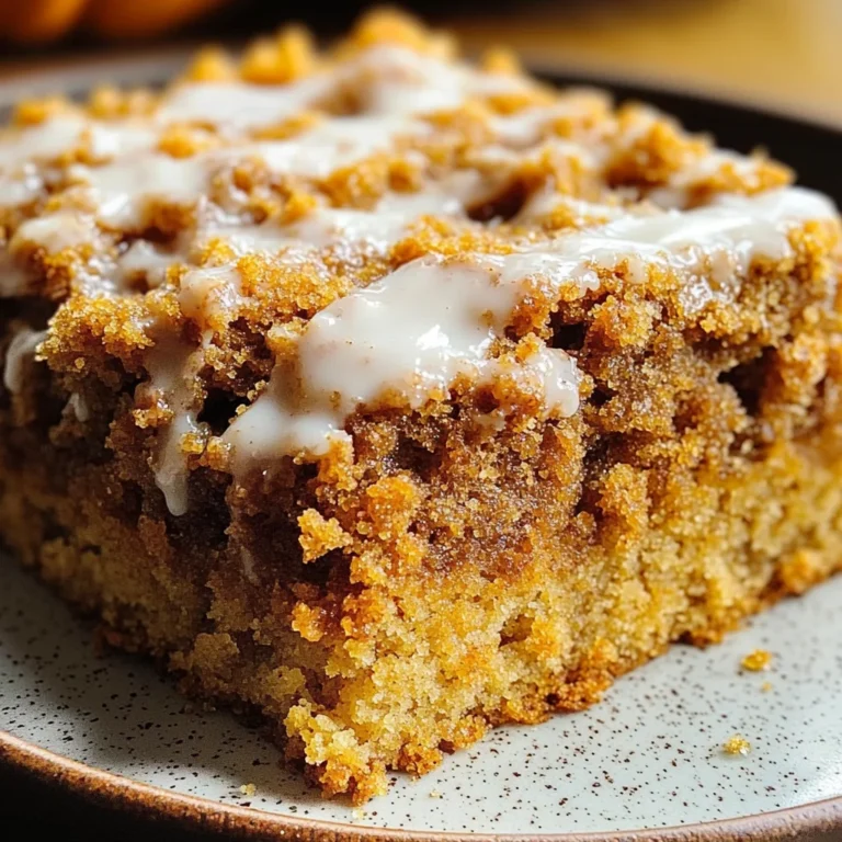 Pumpkin Coffee Cake