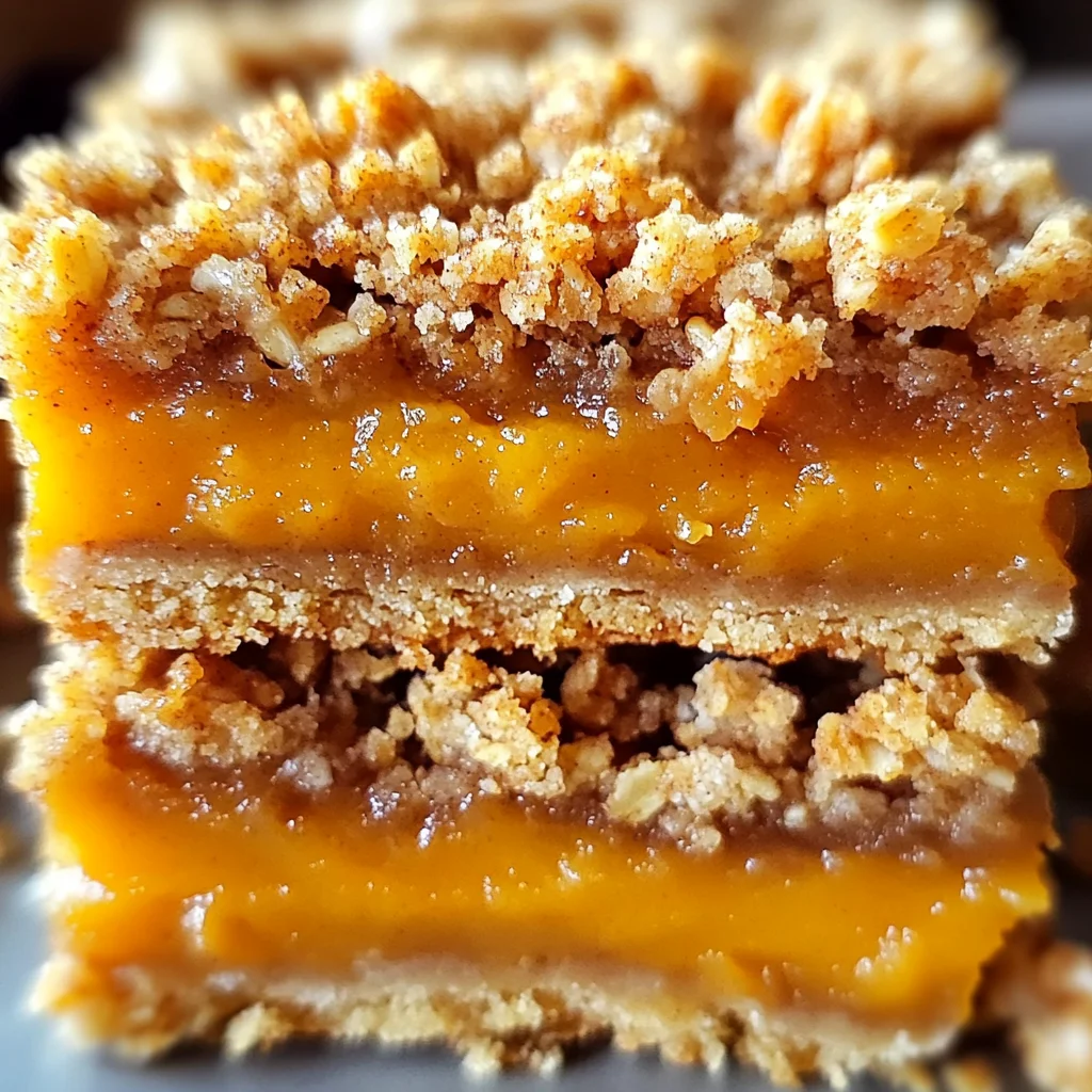 Pumpkin Pie Crumble Bars – Easy Fall Dessert Recipe